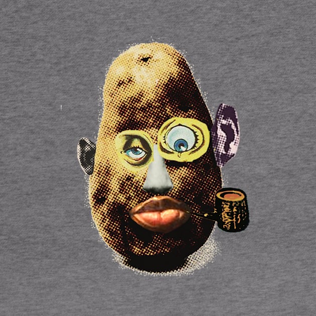 Spud Head I Love You! design no. 1 by Eugene and Jonnie Tee's